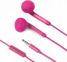 CELLY COLOR STEREO EARPHONE PINK