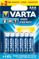 VARTA BATTERY HIGH ENERGY AAA