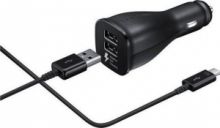 SAMSUNG CAR CHARGER 15W COMBO CABLE TYPE-C/USB BLACK